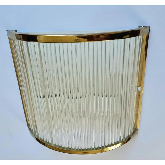 Large Mid-Century Wall Lamp from Doria Leuchten, 1970s For Sale - Image 3 of 12