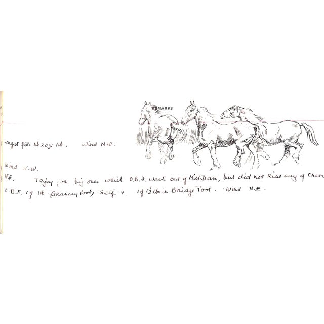 Traditional "Muriel Foster's Fishing Diary" 1980 Foster, Muriel For Sale - Image 3 of 16