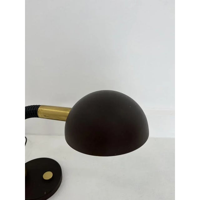 Vintage Brutalist Table Lamp by Egon Hillebrand for Hillebrand Lighting, 1970s For Sale - Image 9 of 12