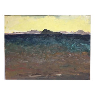 Hartmann Martin, Lago di Bolsena, 1982, Oil Painting on Canvas For Sale