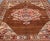Tribal Vintage Turkish Kars Rug With Medallion on a Brown Field With Pops of Color 9'4" X 10'2" For Sale - Image 3 of 10