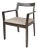 Contemporary Marc Krusin for Knoll Krusin Wood Side Dining Arm Chair For Sale
