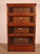 Four-Section Mahogany Bookcase with a Projecting Front from Globe Wernicke For Sale - Image 12 of 12