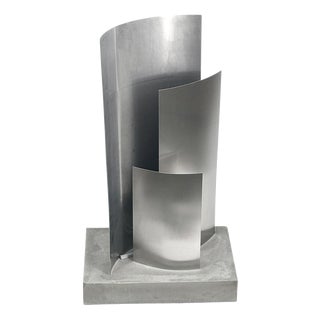 Essenz Floor Lamp in Concrete with Steel and Aluminium by Case Studios For Sale