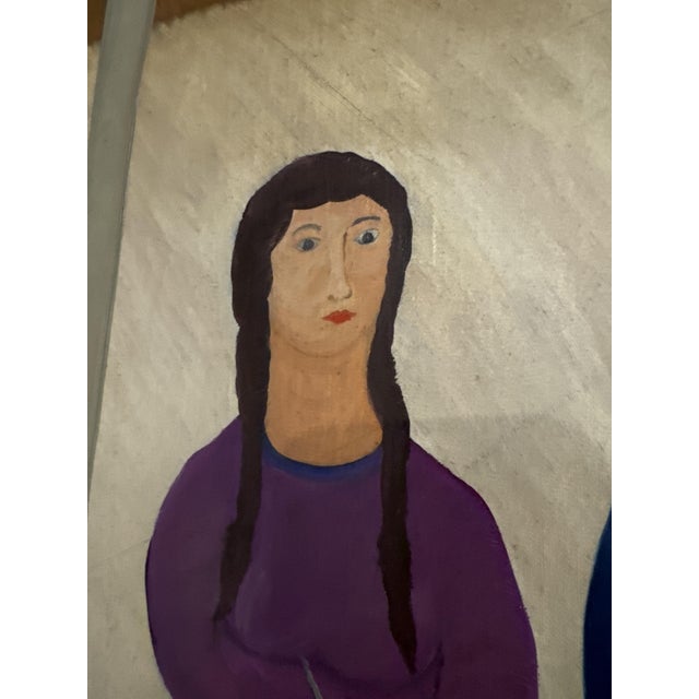 1980s Horacio Sosa Cordero, Los Gauchitos, 1983, Oil on Canvas For Sale - Image 5 of 7