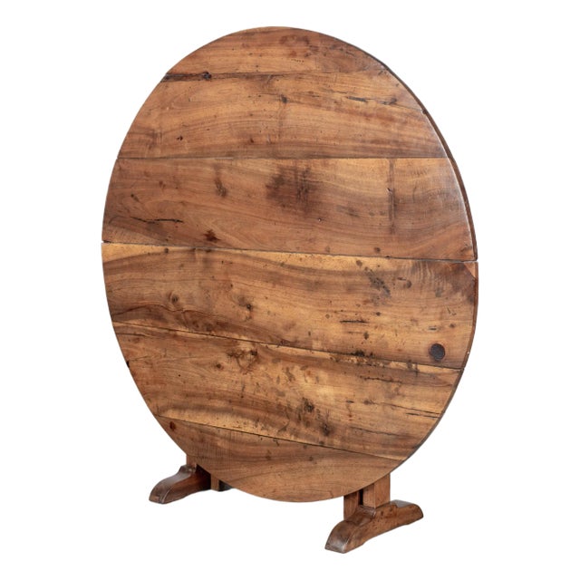 19th Century French Wine Tasting Table or Tilt-Top Table For Sale