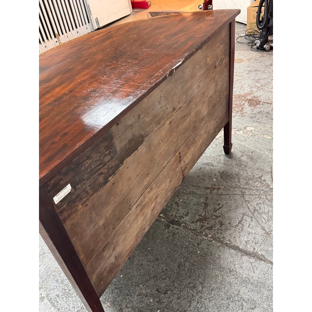 Wood Federal Style Inlaid Mahogany Sideboard, 19th Century For Sale - Image 7 of 12