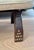 Wood Mid 20th C. Camel Saddle Stool With Reversible Cushion and Original Bell For Sale - Image 7 of 11