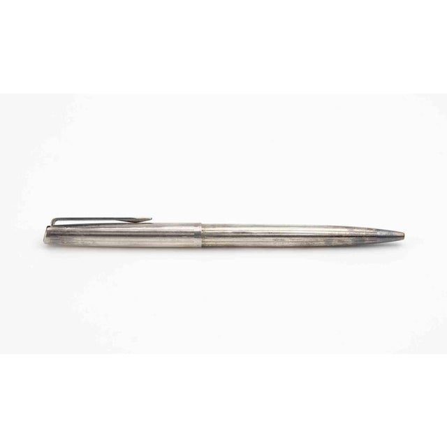 Vintage Silver Aurora Pen, in sterling silver. with its original box. Excellent condition.