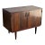 Rosewood Sideboard Credenza Storage Unit With Hinged Doors Denmark Mid-Century Modern 1960s For Sale