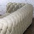 Late 20th to Early 21st Century Modern Chesterfield Style Diamond Tucked Sofa With Beige Twill Fabric Style of Paola Navone For Sale - Image 12 of 18