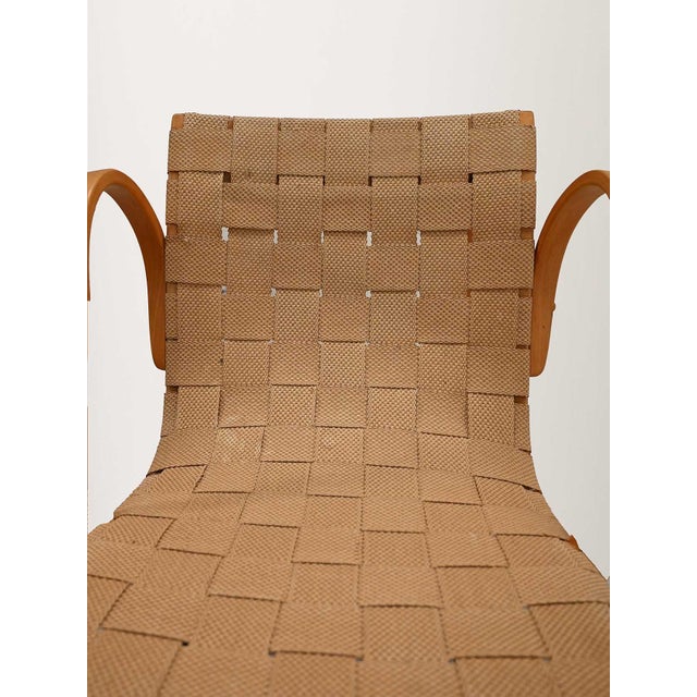 Brown Rocking Chair by Yngve Ekström, 1940s For Sale - Image 8 of 11