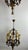 French 10-Light Chandeliers in Wrought Iron and Brass, 1980s, Set of 2 For Sale - Image 3 of 11