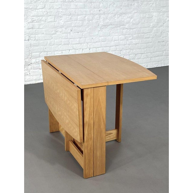 Vintage Modular Folding Dining Table For Sale - Image 3 of 9