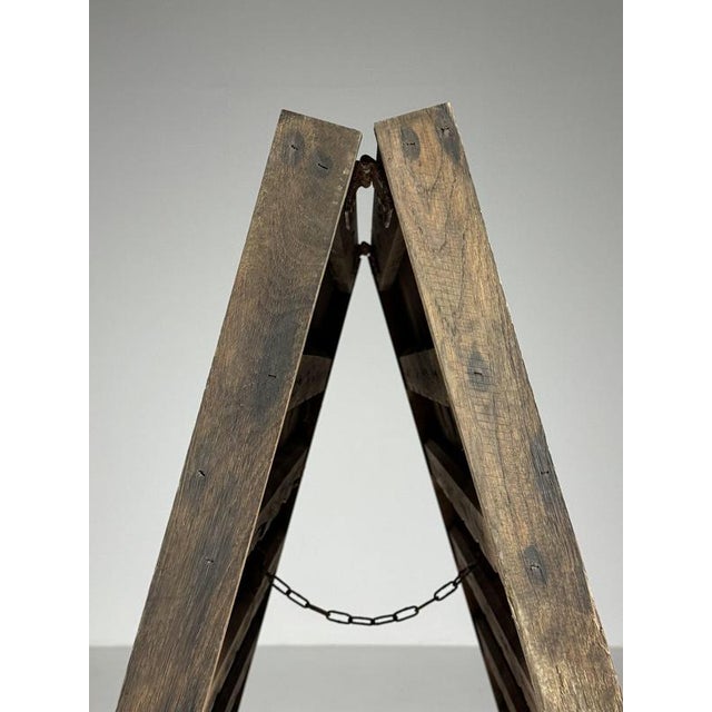 Oak Champagne Wine Rack Pupitre For Sale - Image 6 of 15