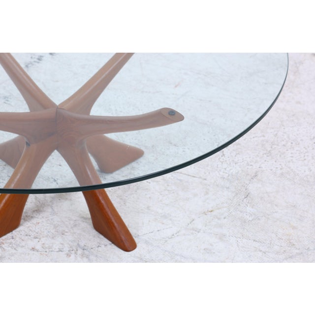 Mid-Century T118 Coffee Table in Teak by Illum Wikkelso for Niels Eilersen, Denmark, 1960s For Sale - Image 6 of 13