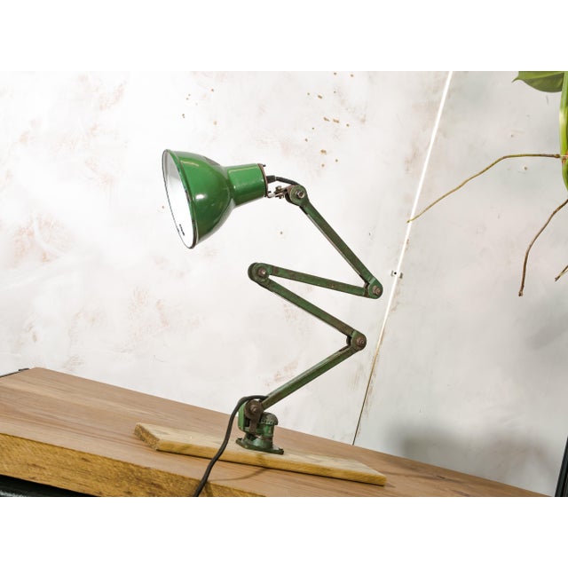 Industrial Four-Arm Machinist Lamp by E.D.L. Green, England, 1950s For Sale - Image 18 of 18