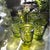 MCM Vintage Pressed Glass Green Thumbprint Tumbler MiidCentury Classics. Lovely heavy weight pieces add a bit of heft to...
