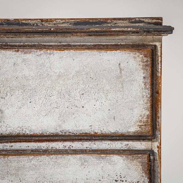 Gray-Painted Chest of Drawers, 1800s For Sale - Image 5 of 6