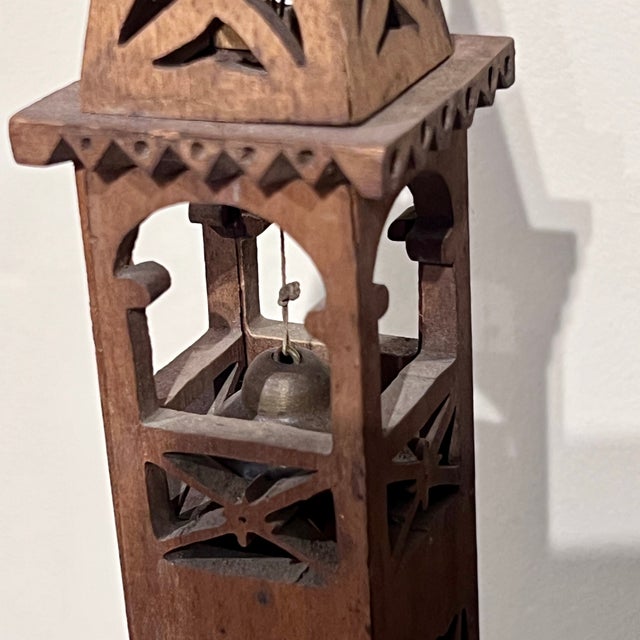 Large Architectural Fretwork Clock Case, 1890s For Sale - Image 9 of 12