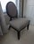 Black 1990s Barbara Barry Oval X-Back Chair by Baker Furniture For Sale - Image 8 of 12