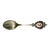 Antique Montreal Sterling & Enamel Decorative Collectors Spoon For Sale