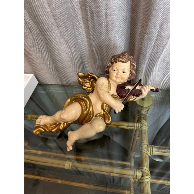 Mid 20th Century Bakelite Cherub Ornament For Sale - Image 5 of 5