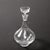 Glass Mid-Century Modernist Sculptural Crystal Decanter With Basin Form Stopper For Sale - Image 7 of 16