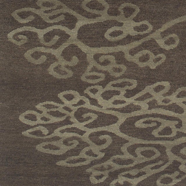 Contemporary Bukuma BR Handknotted Rug in Wool by Kristiina Lassus For Sale - Image 3 of 4