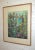 Mid 20th Century Colorful Garden Framed Painting For Sale - Image 5 of 6