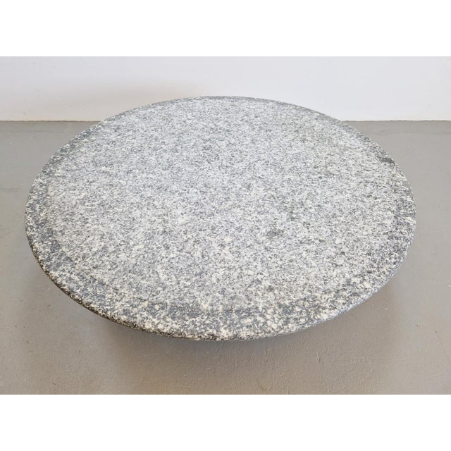 Round Granite Coffee Table by Ammannati & Vitelli for Bruno Brunati, Italy, 1970s For Sale - Image 11 of 15