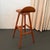 O.D. Møbler Denmark 1960s Scandinavian Modern Teak Leather Model Od61 Bar Stool by Erik Buch For Sale - Image 4 of 9