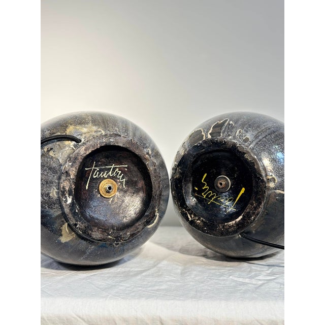 Ceramic Lamps by Marcello Fantoni, Florence, Italy, 1970, Set of 2 For Sale - Image 14 of 15