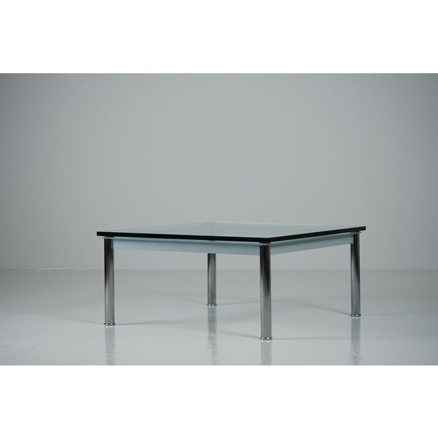 LC 10 Side Table attributed to Le Corbusier, Charlotte Perriand and Pierre Jeanneret for Cassina, 1980s For Sale - Image 16 of 16