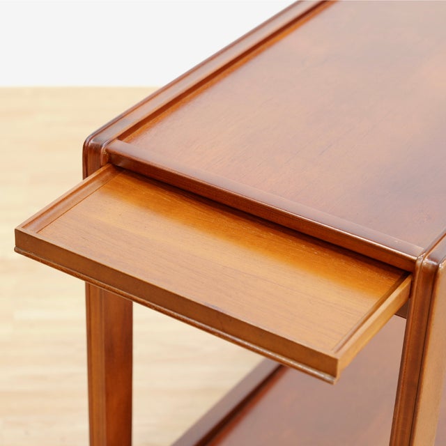 Wood 1960s Mid Century Bar Cart by Remploy For Sale - Image 7 of 10