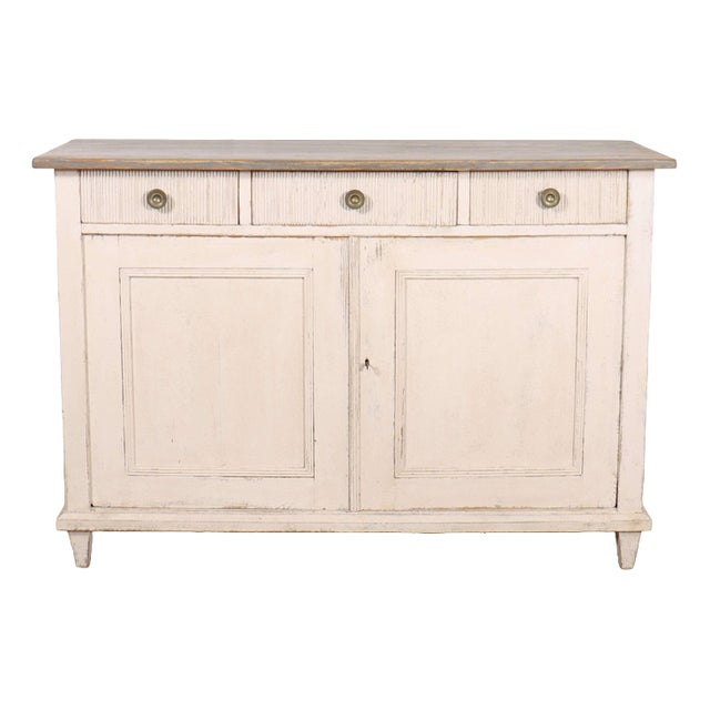 Antique Continental Painted Buffet, 1890s For Sale