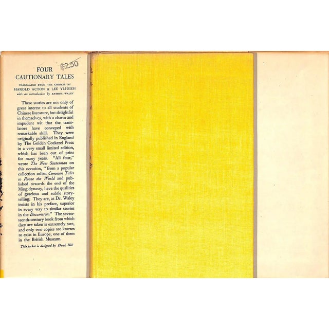 ACTON, Harold & YI-HSICH, Lee [159] pp. A.A. Wyn, Inc. 1948 7 1/2" x 5 1/4" This jacket is designed by Derek Hill Four...