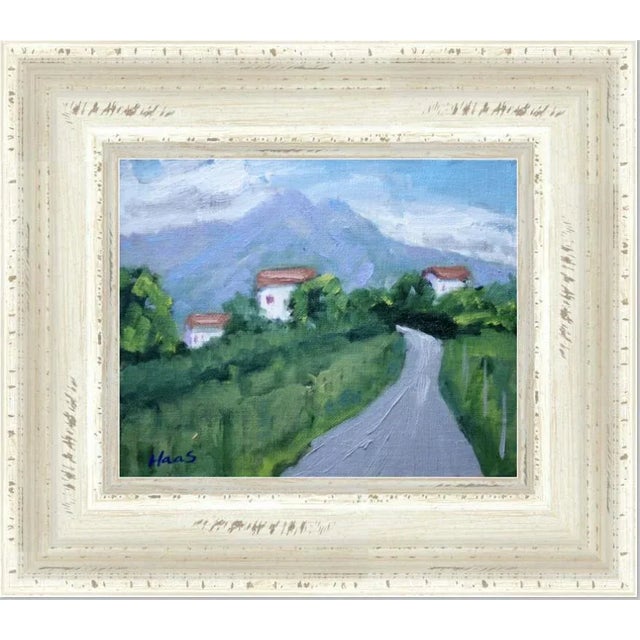 "Backroad Mountains" Contemporary Impressionist Style Landscape Oil Painting For Sale - Image 10 of 10