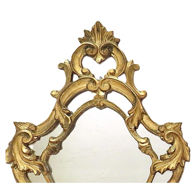 FREE SHIPPING ANYWHERE IN THE CONTINENTAL US! This is a GORGEOUS vintage Italian wall mirror in the style of the Baroque /...