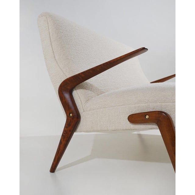 D71 Sofa by Osvaldo Borsani for Tecno, 1950s For Sale - Image 10 of 14