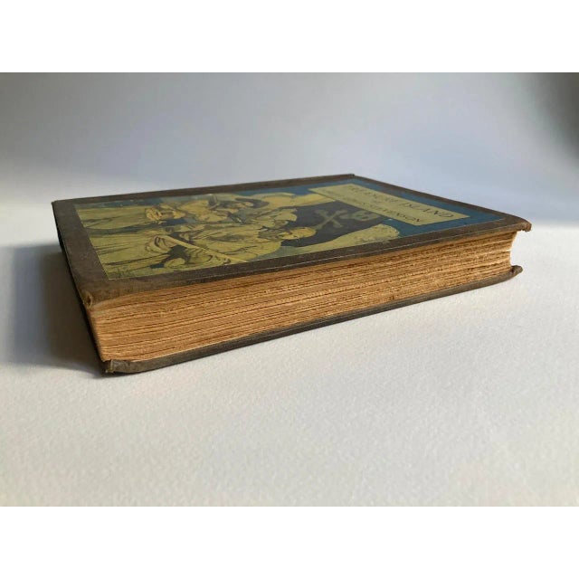 Ink Blue 1911 Illustrated Edition "Treasure Island" Book by Robert Louis Stevenson For Sale - Image 8 of 12
