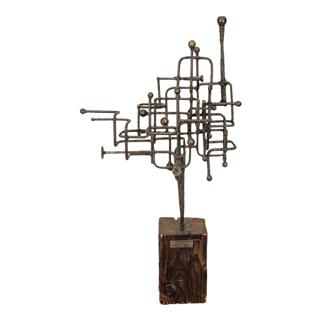 1970s Stanyo Kaminsky Brutalist Abstract Sculpture For Sale