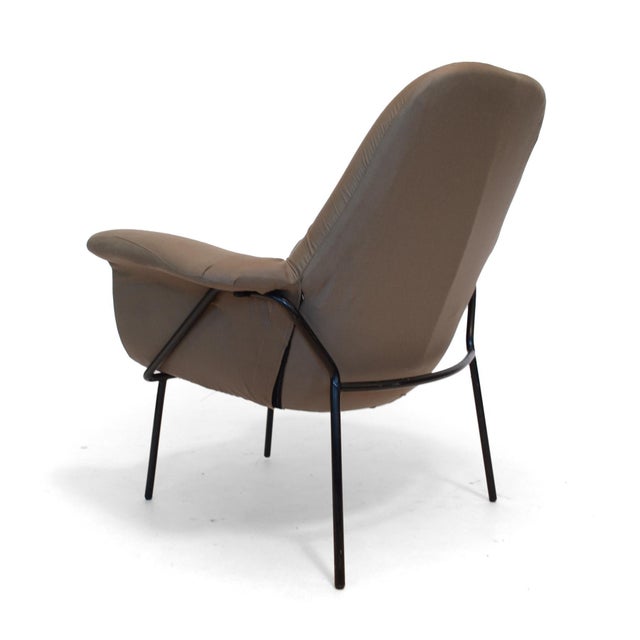 Mid 20th Century Giancarlo De Carlo "Lucania" Lounge Chair by Arflex For Sale - Image 5 of 10