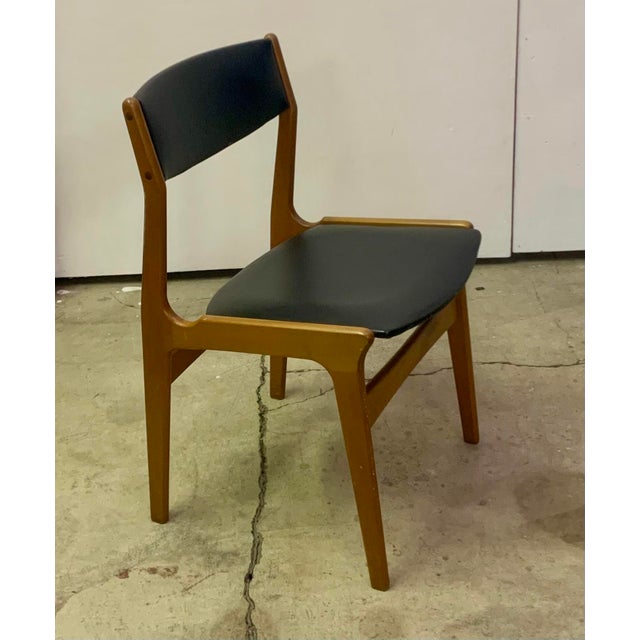 Mid-Century Modern A Pair of Mid Century Modern Chair Attributed to Erik Buch For Sale - Image 3 of 14