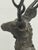 Plastic Majestic Antlered Resin Reindeer Sculptures, Pair For Sale - Image 7 of 12