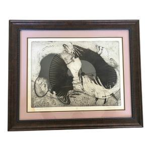 Pascale Vial Signed Artist Proof “The Seal and the Walrus” Contemporary Work on Paper, 1979