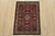 Farmhouse Fine Bidjar Rug 1’5” X 2′ Red Wool Vintage Traditional Hand-Knotted Carpet For Sale - Image 3 of 6