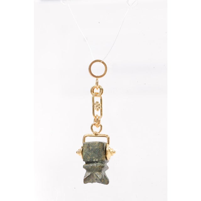 Ancient Roman Verdigris Pendant W/ 21k For Sale - Image 11 of 11