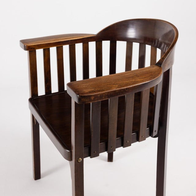 Model 701/2F Elephant Armchair by Josef Hoffmann for J+J Kohn Vienna, 1890s For Sale - Image 6 of 9