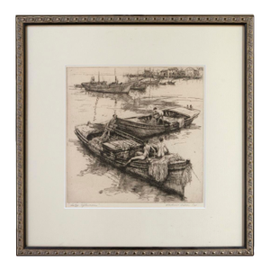 Mid 20th Century Lazy Days Lithograph by Oidur Vladimir 289/300